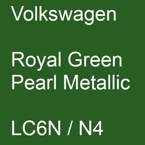 Volkswagen, Royal Green Pearl Metallic, LC6N / N4.